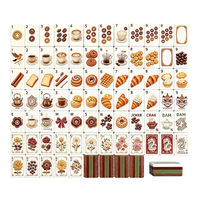 Tuiles de Mahjong américaines en acrylique de haute qualité avec numéros anglais - Tuiles de Mahjong personnalisées avec finition patinée à la main - Emballage en boîte en carton
