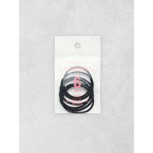 BEST 6P Silicone Hair Ties Correas para el cabello de calidad superior para un manejo elegante del cabello - Product Image 1