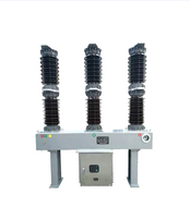 Interruptor de circuito trifásico de porcelana de alta tensión para exteriores Minrong 126KV SF6 LW36-40.5/126 para centrales eléctricas
