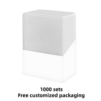 Un pack de protège-cartes rigides Toploader 35pt pour cartes Pokémon, cartes de jeu et cartes sportives, un pack complet de Top Loaders