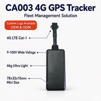 Traceur GPS 4G LTE intelligent pour flotte d'entreprise CA003 avec contrôle moteur à distance et personnalisation du logo