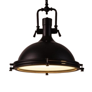 ลอฟท์อุตสาหกรรม Robers สีดำทองเงินโลหะจี้แสง - Product Image 1