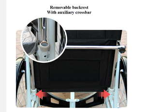 Neues Premium Faltbares Handbike – Handbetriebenes Dreirad für Menschen mit Behinderung - Product Image 4