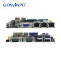 Carte embarquée sans ventilateur Intel N100 N97 N200 J6412 12e génération Quad Core Triple LAN VGA DDR5 32 Go M.2 2280 mSATA Mini PCIe VESA
