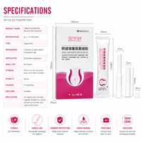 Gel Suppositoire Portable Soin Intime Féminin Doux Non Irritant Hydratant Contrôle des Odeurs Nourrissant