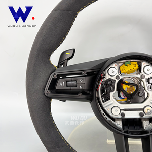 <span class=keywords><strong>Volant</strong></span> en daim pour <span class=keywords><strong>Porsche</strong></span> 997 Panamera 970 981 996 911 Boxter 887 <span class=keywords><strong>Cayenne</strong></span> 958 718 911 918 GT2 GT2RS GT3 GT3RS GT4 - Product Image 2