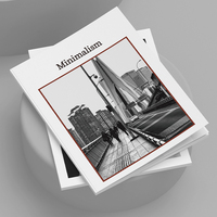 Catalogue d'entreprise personnalisé, magazine professionnel, lookbook d'entreprise, brochure de haute qualité, impression offset