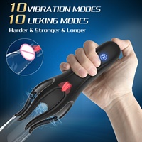 Masturbateur masculin, jouets sexuels pour hommes, 10 modes de léchage pour le gland et le mamelon, 360° °   Vibrateur Tentacule Enveloppant Stimulant Jouet Sexuel pour Hommes