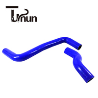 Kit de manguera de goma de silicona negra de Venta caliente para Toyota Corolla 93-97 7AFE 4AFE corte y moldeo personalizados