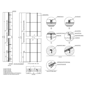 Perno de Montaje para Panel Solar de Acero Inoxidable 304 M7.5 X 200 con <span class=keywords><strong>Rosca</strong></span> Doble M10 y <span class=keywords><strong>Rosca</strong></span> para <span class=keywords><strong>Madera</strong></span> para Techo Solar Fotovoltaico - Product Image 5