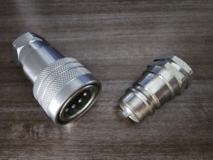 <span class=keywords><strong>Coupleur</strong></span> rapide <span class=keywords><strong>hydraulique</strong></span> d'échange de série ANV de Type Poppet BSP de ISO-A personnalisé en gros 3/4 "de l'usine de Chine - Product Image 5