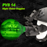 IREEDA nouveauté dispositifs de Vision nocturne PVS14 3 Euro Gen NVG télescope infrarouge Tube intensificateur d'image 2000 + FOM