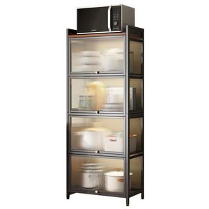 ตู้เก็บของพลาสติกอเนกประสงค์พับได้พับได้สำหรับห้องครัว - Product Image 3