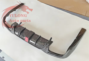 <span class=keywords><strong>Style</strong></span> B forgé en fibre de carbone lèvre avant pare-chocs avant évent diffuseur arrière aileron arrière pour mercedes-benz classe S W222 2018-2019 - Product Image 5