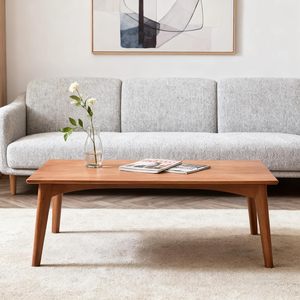Modern Portable Bamboo <strong>Folding</strong> <strong>Coffee</strong> <strong>Table</strong> No Assembly Required Bedroom Furniture Low Tea <strong>Table</strong> Sitting Floor Walnut Large - Product Image 3