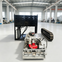Robot de dragage sous-marin compact YUGONG YG500 dédié à l'aquaculture, véhicule amphibie pour l'élimination des boues et des sédiments des étangs à poissons