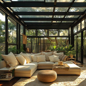 Cielo stellato moderno in lega di alluminio doppio temperato Low-E vetro eco-friendly camera <span class=keywords><strong>hotel</strong></span> all'aperto ville parasole a baldacchino sole - Product Image 6