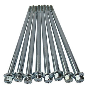 Perno Original M8*190 para Vehículo Eléctrico, Grado 5, Brida Hexagonal, Soporte Extendido para Rotor de Generador, Varilla Roscada de 8 mm, Lisa - Product Image 4
