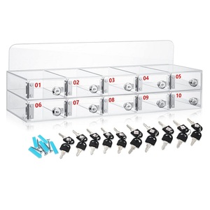 Tốt nhất bán nhiều ngăn Acrylic điện thoại di động lưu trữ an toàn hộp <span class=keywords><strong>Locker</strong></span> - Product Image 2