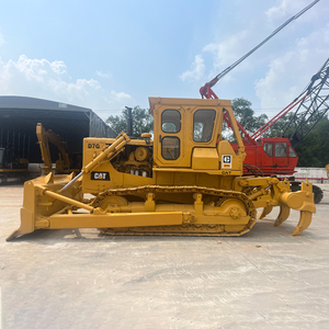 รถดันดินตีนตะขาบ Cat D7G สีเหลือง อุปกรณ์ก่อสร้างงานหนัก ชิ้นส่วนหลักของเครื่องยนต์ ความจุดันดิน 4 เมตร  ประสิทธิภาพการทำงานสูง - Product Image 4