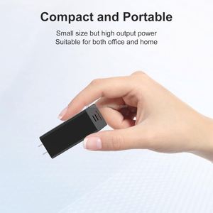 หัวชาร์จเร็ว 65W 3 พอร์ต GAN USB C PD3.0 สำหรับ Samsung Galaxy S24 S25 Ultra Huawei USB QC3.0 สมาร์ทโฟน - Product Image 6