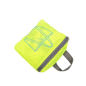 Vietnam 18L écologique recyclé polyester matériel organisateur stockage sac de voyage fourre-tout durable pliant sac de sport tissu RPE - Product Image 5