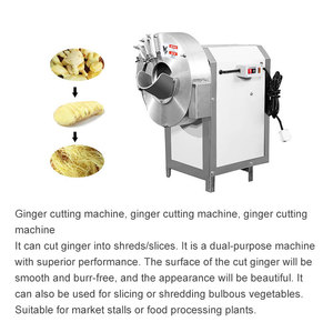 Máquina De Corte De Gengibre Máquina De Cortador De Gengibre Máquina De Corte De Gengibre - Product Image 4