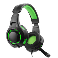 LED 3.5MM Casque de jeu Casque d'ordinateur professionnel pour joueur avec microphone pour PS4 PS5 Jeu Surround Sound Casque filaire