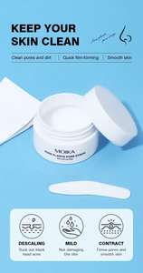 Masque de Boue Bio pour le Nez Bande de Pores pour un Nettoyage en Profondeur Soins de la Peau <span class=keywords><strong>Crème</strong></span> de Traitement de l'Acné Caractéristique de Blanchiment-Noir - Product Image 4