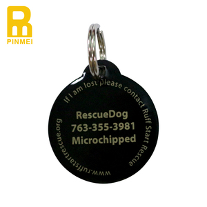 <span class=keywords><strong>Collar</strong></span> de cuero auténtico personalizado para mascotas, etiqueta de identificación para perro, antipérdida, código QR, etiqueta de <span class=keywords><strong>Metal</strong></span> para mascotas - Product Image 4