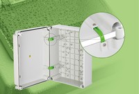 Boîtier de jonction électrique étanche Kangge IP65 ABS/PC, panneau de commande certifié IEC60529 EN60309, blanc, 220x150x340mm