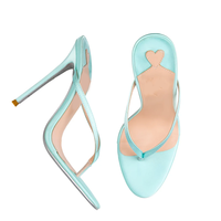 Sandales tongs en soie jaune beurre 2026, sandales à talons hauts en satin, chaussures de soirée pour femmes