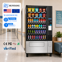 Máquina Expendedora Automática RUNYANG Personalizada para Snacks, Bebidas y Otros Productos, con Sistema de Monedas y Autoservicio