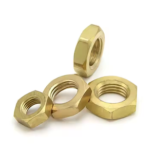 Nhà cung cấp Trung Quốc nhà máy giá chất lượng cao DIN 439 đồng thau Đồng Hex Nut mứt nut hình lục giác mỏng <span class=keywords><strong>Nuts</strong></span> - Product Image 2