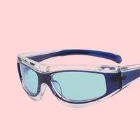 Lunettes de soleil sportives futuristes steampunk pour femmes, verres PC UV400, monture ovale, style urbain, pour l'extérieur, cadeau