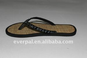 Sandali <span class=keywords><strong>infradito</strong></span> da uomo in <span class=keywords><strong>paglia</strong></span> di tendenza leggera moda <span class=keywords><strong>con</strong></span> ammortizzazione per le stagioni estive e primaverili/autunnali - Product Image 2