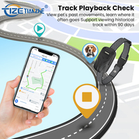 GPS 4G étanche traceur GPS pour animaux de compagnie dispositif de suivi GPS pour animaux de compagnie anti-perte avec système de suivi Web SMS APP