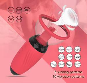 Sucker <span class=keywords><strong>Breast</strong></span> Boob Enlarge ment Massager Vakuumpumpe mit saugender Brust vergrößerung Vibrierender G-Punkt Vibrator Sexspielzeug für Frauen - Product Image 3