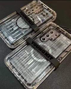 <span class=keywords><strong>Youngkit</strong></span> Cyber Circuit แม่เหล็ก TPU + PC เคสกันกระแทกสำหรับ S25อัลตร้าที่มีการออกแบบสีบริสุทธิ์ - Product Image 5