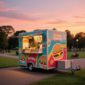 Carrito de Comida Móvil para Venta de Café/Alquiler de Café/Hot Dogs, Gran Venta 2025 - Product Image 3