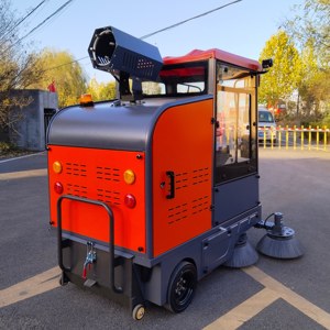 Nueva Fregadora de Pisos Autopropulsada Eléctrica a Batería, Compacta, para <span class=keywords><strong>Limpieza</strong></span> de Estacionamientos y Garajes - Product Image 1