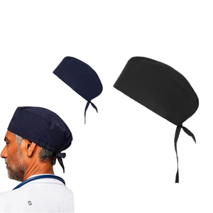 Bonnets de chirurgien unisexes de la marque Fuju, ajustables, pour usage hospitalier, en tissu de coton/polyester, accessoires - Product Image 1