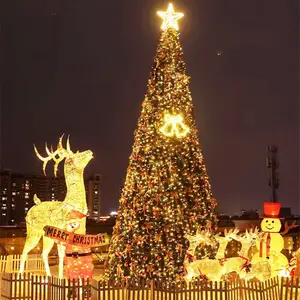 Luz LED para árvore de natal, luminária de modelagem de boneco de neve, luzes DIY com palmeiras quentes, decoração de árvore de Natal