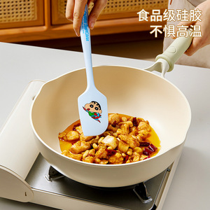 Crayon Shin-chan Silicone Spatula Food Grade Heat Resistant Baking Mixing Tool Home Kitchen Use - Product Image 5