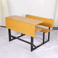 Meubles scolaires, table d'étude pour les élèves, banc en bois, bureau et chaise pour les enfants, collège
