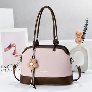 Bolsos y Accesorios de Moda, Bolso de Mano de Cuero de Tamaño Mediano, Bolso Bandolera de un Solo Hombro para Uso Diario de Mujer - Product Image 2