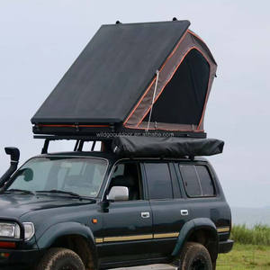 Soufflets <span class=keywords><strong>de</strong></span> tente <span class=keywords><strong>de</strong></span> toit pour voitures - Extensibles, imperméables, pour 2 à 4 personnes - Modèle : CRT-002 - Product Image 1