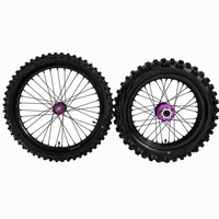 Ensemble de roues pour moto électrique tout-terrain 19/16 pouces, roues à rayons avec pneus à crampons, kit de conversion pour Surron Light Bee