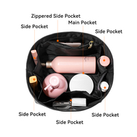 Organizer Tas Tyvek untuk Penyimpanan Bersih dan Aman, Lapisan Dalam Ringan untuk Tas Tangan, Tas Jinjing, dan Dompet