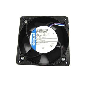 Ventilador axial de refrigeración para gabinete de servidor ebmpapst DV4118/2NPU 12038 de 12 cm, 48 V CC, 0.46 A, 31 W, 6000 RPM, 161.9 CFM, IP55, PWM - Product Image 1